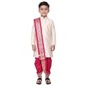 Boys Dhoti Kurta Set Sherwani Style for