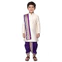 Boys Dhoti Kurta Set Sherwani Style for