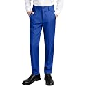 Boys Dress Pants Slim Fit,Formal Suit Trousers with Adjustable Waist