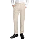Boys Dress Pants Slim Fit,Formal Suit Trousers with Adjustable Waist