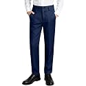 Boys Dress Pants Slim Fit,Formal Suit Trousers with Adjustable Waist