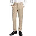 Boys Dress Pants Slim Fit,Formal Suit Trousers with Adjustable Waist
