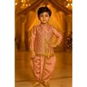 Boys Ethnic wear Cotton Sequined Punjabi set