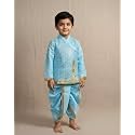 Boys Ethnic wear Cotton Sequined Punjabi set