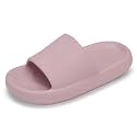 Boys and Girls Cloud Wide Slides for Kids – Non-Slip Summer Slippers Lightweight Beach, Pool, and Indoor Shower Sandals
