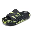 Boys and Girls Cloud Wide Slides for Kids – Non-Slip Summer Slippers Lightweight Beach, Pool, and Indoor Shower Sandals