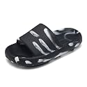 Boys and Girls Cloud Wide Slides for Kids – Non-Slip Summer Slippers Lightweight Beach, Pool, and Indoor Shower Sandals