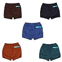 Boys Girls Cotton Elastic Waistband Drawer Multicolor