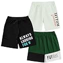Boys and Girls Cotton Printed Shorts Pack