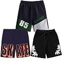 Boys and Girls Cotton Printed Shorts Pack