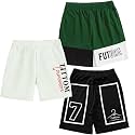 Boys and Girls Cotton Printed Shorts Pack