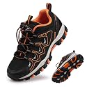 Boys Girls Hiking Trail Shoes Waterproof Slip Resistant Outdoor Trekking Walking Running Sneakers(Little/Big Kids)