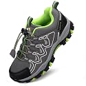 Boys Girls Hiking Trail Shoes Waterproof Slip Resistant Outdoor Trekking Walking Running Sneakers(Little/Big Kids)