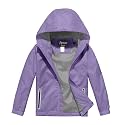 Boys Girls Lightweight Rain Jacket Waterproof Hooded