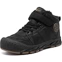Boys Girls Snow Boots Winter Slip On Warm Fur Lined Shoes Lightweight Water-Resistant Cold Weather Boot (Little Kid/Big Kid)
