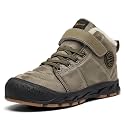 Boys Girls Snow Boots Winter Slip On Warm Fur Lined Shoes Lightweight Water-Resistant Cold Weather Boot (Little Kid/Big Kid)