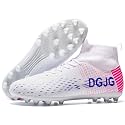 Boys Girls Soccer Cleats High-top Training Soccer Shoes