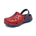 Boys and Girls Tie Dye Clogs for Kids,Unisex Eva Mules for Big Kid,Little Kid,Boy and Girl Closed Toe Slide Sandals