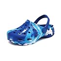 Boys and Girls Tie Dye Clogs for Kids,Unisex Eva Mules for Big Kid,Little Kid,Boy and Girl Closed Toe Slide Sandals