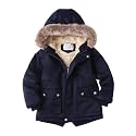 Boys Girls Winter Outwear Coats, Kids Warm Outfits,Windproof Jacket for Toddler 1-8Y