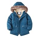Boys Girls Winter Outwear Coats, Kids Warm Outfits,Windproof Jacket for Toddler 1-8Y