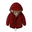 Boys Girls Winter Outwear Coats, Kids Warm Outfits,Windproof Jacket for Toddler 1-8Y