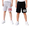 Boys Grey-8 and Black-3 Cotton Blend Printed