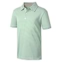 Boys Polo Shirts Short Sleeve Striped Performance Moisture Wicking Dry Fit Golf Shirts for Boys Youth Kids