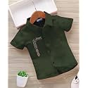 for Boys Printed Cotton Blend Casual Shirt | Soft &amp; Comfortable to