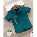 for Boys Printed Cotton Blend Casual Shirt | Soft &amp; Comfortable to