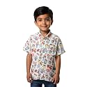 Boys Printed Cotton Blend Casual wear Comfortable Printed Shirt