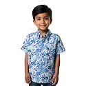 Boys Printed Cotton Blend Casual wear Comfortable Printed Shirt