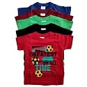 Boys Printed Cotton Half Sleeve Regular Fit