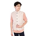 CHARCHIT Boys Printed Nehru Jacket and Shirt
