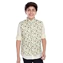 CHARCHIT Boys Printed Nehru Jacket and Shirt