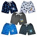 Boys Printed Shorts with Drawstring Pack of
