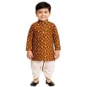 Boys Pure Cotton Dhoti Kurta Set 