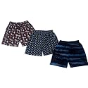 Boys Pure Cotton Printed ShortsBoxersPack of 1
