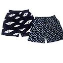 Boys Pure Cotton Printed ShortsBoxersPack of 1