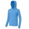 Boys Rash Guard Hoodie UPF 50+ Long Sleeve Sun Protection Swim Shirt