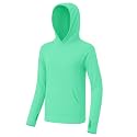 Boys Rash Guard Hoodie UPF 50+ Long Sleeve Sun Protection Swim Shirt