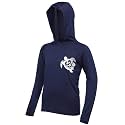 Boys Rash Guard Swim Hoodie, Kids Long Sleeve Sun Fishing Shirts