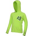 Boys Rash Guard Swim Hoodie, Kids Long Sleeve Sun Fishing Shirts