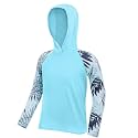 Boys Rash Guard Swim Hoodie, Kids Long Sleeve Sun Fishing Shirts