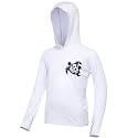 Boys Rash Guard Swim Hoodie, Kids Long Sleeve Sun Fishing Shirts