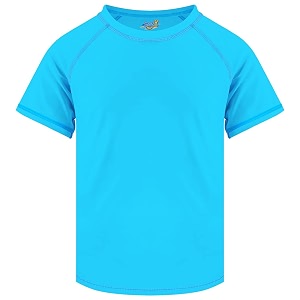boys rash guard swim shirt short sleeve for toddler kids youth rashguard water shirt upf 50 quick dry swimming shirt