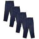 Boys Regular & Husky Fit Straight Flat Front Adjustable Waist School Uniform Pants