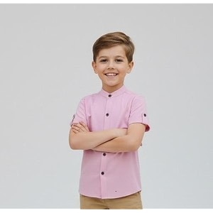 boys regular fit shirt lightweight cotton material for all day comfort and easy movement