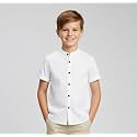 Boys Regular Fit Shirt Lightweight Cotton Material for All Day Comfort and Easy Movement