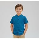 Boys Regular Fit Shirt Lightweight Cotton Material for All Day Comfort and Easy Movement